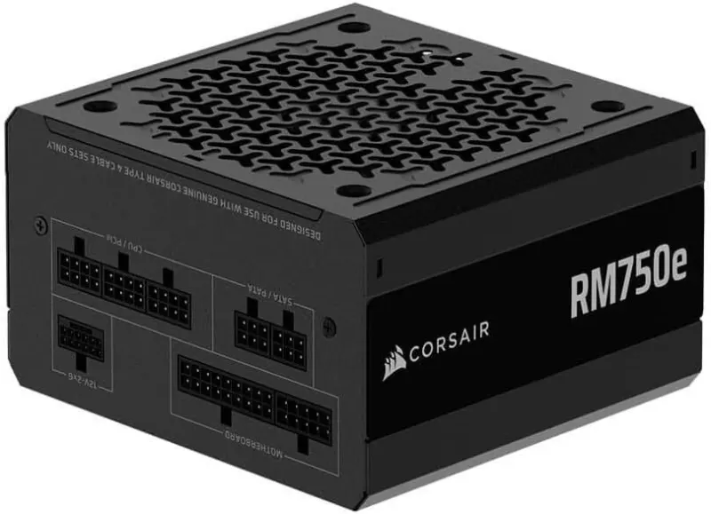 Fonte Corsair RM750e 2025 de 750 W: o que os testes mostram além do selo Gold