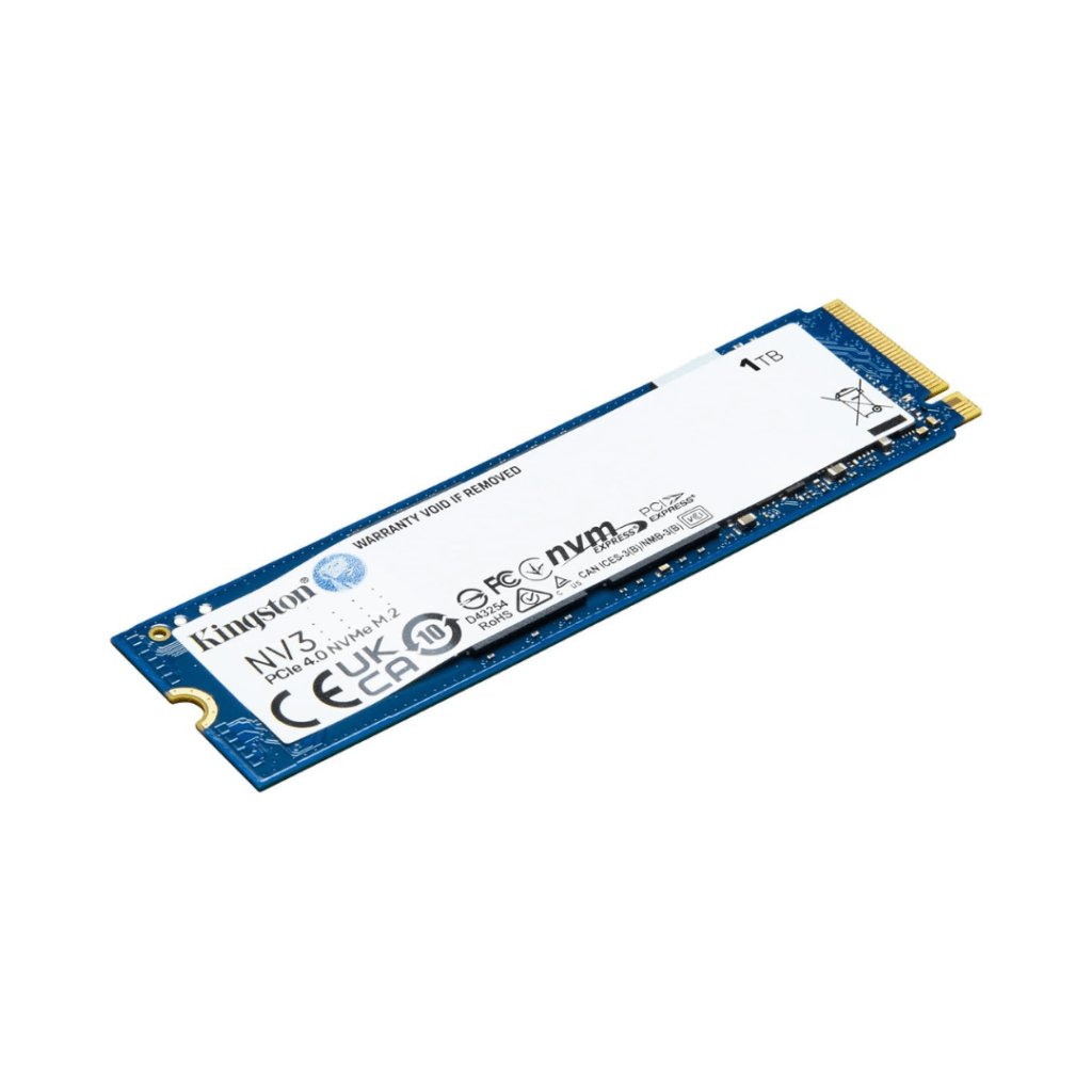 Kingsto.n NV3 500GB M.2 2280 NVMe SSD | PCIe 4.0 Gen 4x4 | Up to 5000 MB/s | SNV3S/500G