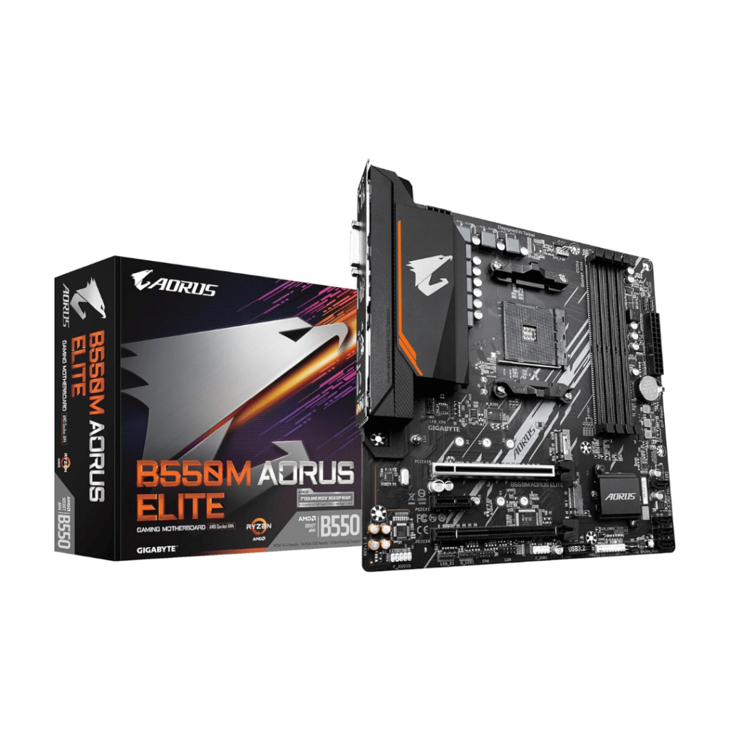 Placa Mãe Gigabyte B550M AORUS Elite, Chipset B550, AMD AM4, mATX, DDR4