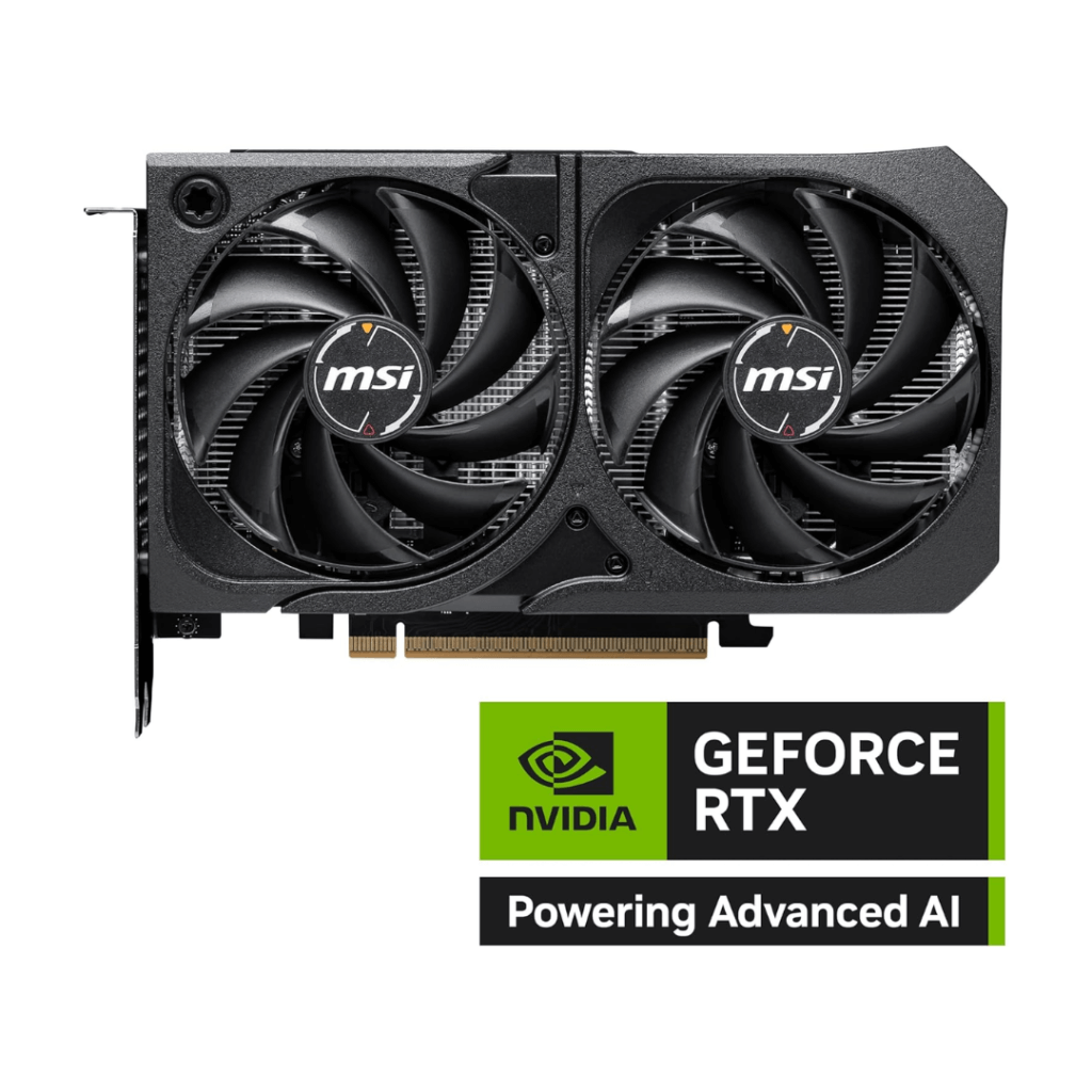 Placa de Video MSI RTX 5060 Shadow 2X OC, 8GB, GDDR7-912-V537-037