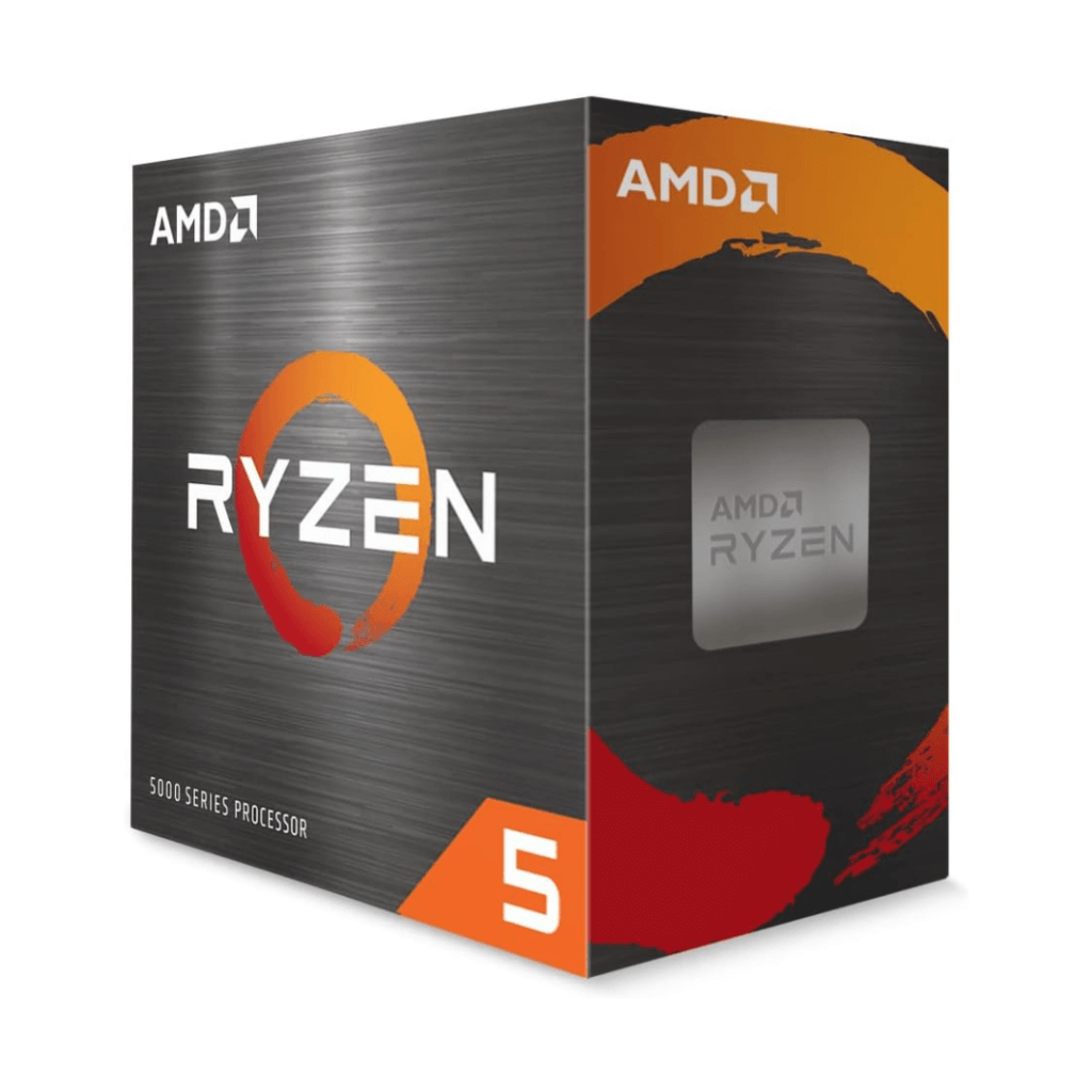 Processador AMD Ryzen 5 5500 100100000457BOX, Cerâmica cinza
