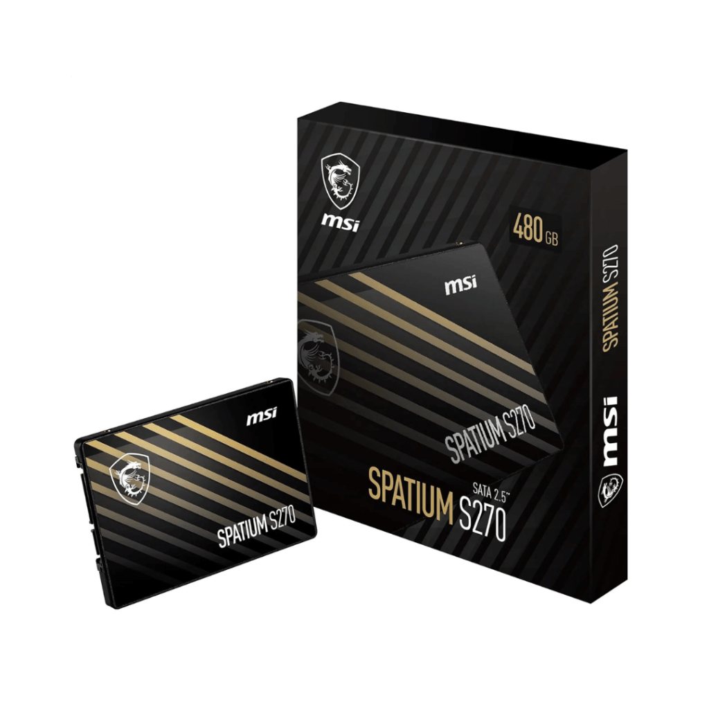 SSD MSI Spatium S270-480GB, SATA lll, 2,5' - 01