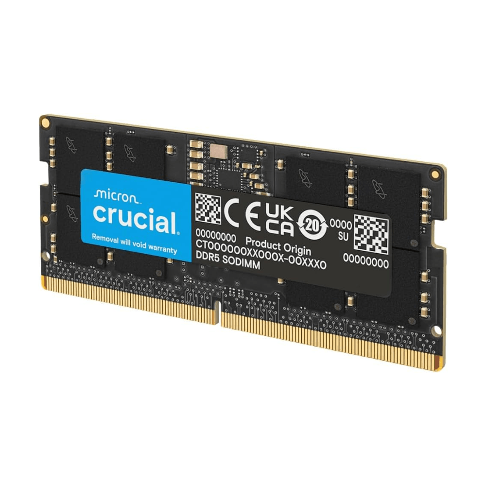 Crucial Memória RAM DDR5, 16GB, 4800MHz, CL40, para Notebook